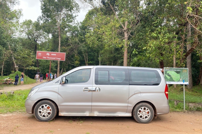 Prywatny transfer taksówką z Phnom Penh do Siem Reap