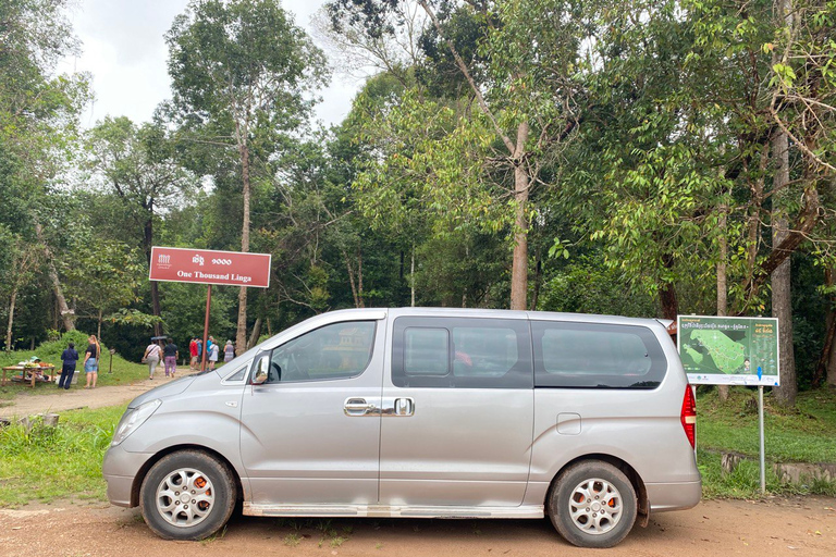 Prywatny transfer taksówką z Phnom Penh do Siem Reap