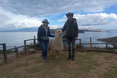 From La Paz: Day Tour Copacabana Titicaca Lake & Sun Island