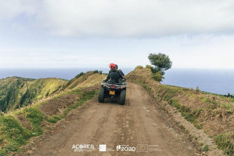 Ab Ponta Delgada: Ganztägige Sete Cidades Quad Tour
