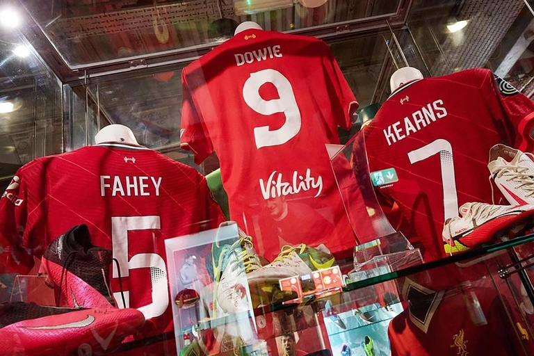 Guided tour of the Liverpool FC museum + exclusive e-book