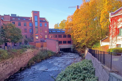 Oslo: Privéwandeling langs de AkerselvaOslo: Privéwandeling langs de rivier Akerselva