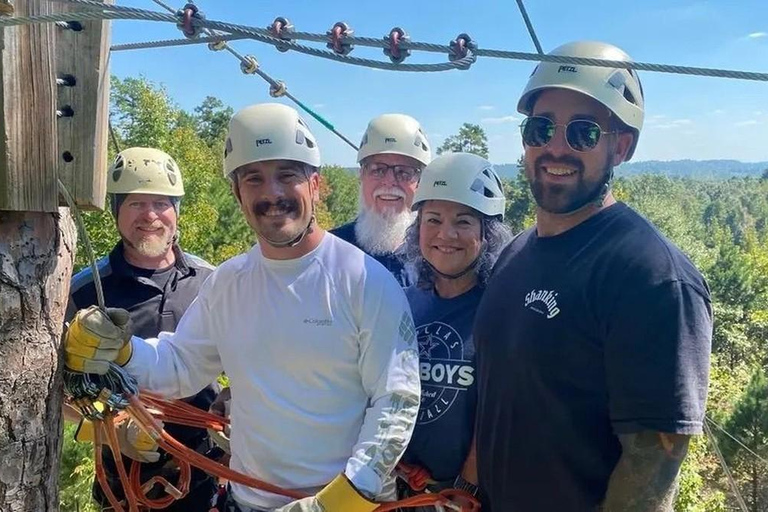 Dallas: Zipline and Sky Bridge Adventure Tour