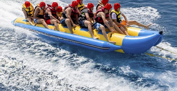 Banana Boat Ride in Roses: Fun and Adrenaline on the Costa Brava