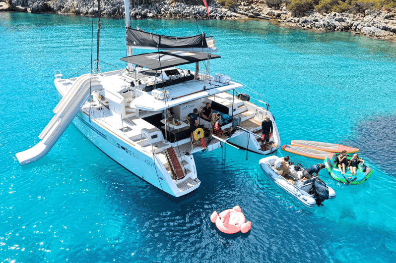 Agios Nikolaos All-inclusive Catamaran Cruise & Water Toys