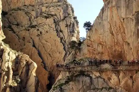 Excursão particular ao Caminito del Rey saindo de Marbella