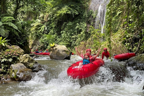 Ubud: Cave ATV, Lazy River Tubing & Zipline in Rice Terrace River Tubing only - No Other Activities