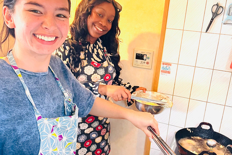 Corso di cucina giapponese sull&#039;autentica tempura e la zuppa di miso a OsakaCorso di cucina giapponese con tempura autentica e zuppa di miso di Osaka