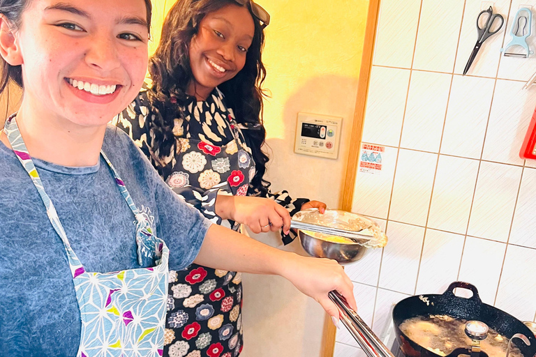 Corso di cucina giapponese sull&#039;autentica tempura e la zuppa di miso a OsakaCorso di cucina giapponese con tempura autentica e zuppa di miso di Osaka