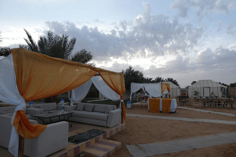 Fes to Marrakech: 2Day Desert trip Luxury camp, quads, meals Return Marrakech: Private Luxury Tent Ensuite Bathroom & AC