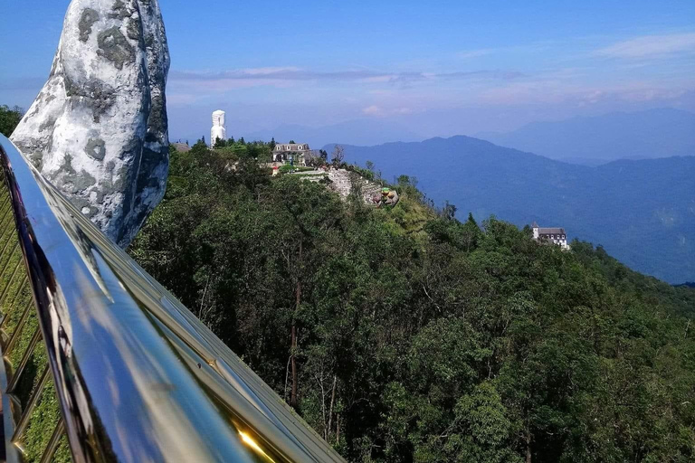 Golden Bridge &amp; back with Guide &amp; Transfer From Tien Sa PortGolden Bridge - Bana Hills Day Trip from Tien Sa Port