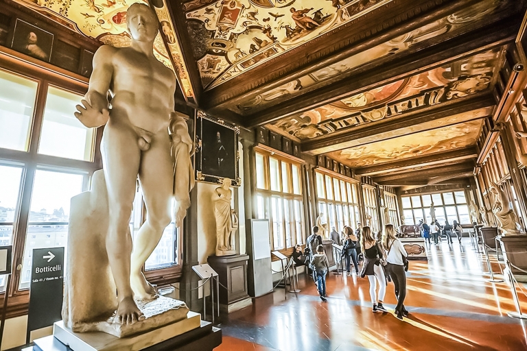 Florence: tijdgebonden ticket met voorrangstoegang UffiziFlorence: ticket voor vroege toegang tot de Uffizi-galerij