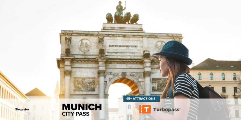 Мюнхен: City Pass 45+ Топ забележителности и обществен транспорт