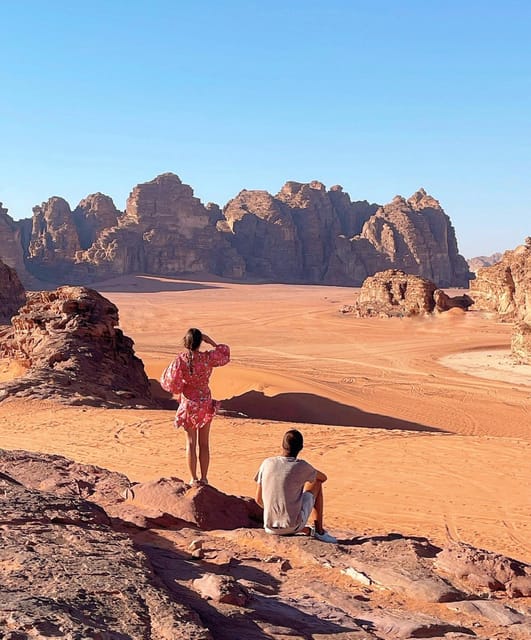 Tour di un giorno in jeep Pranzo Wadi Rum Desert Highlights