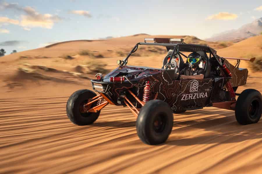 Ab Dubai: Zerzura Dünen-Buggy-Erlebnis & Fossilien-Entdeckung. Foto: GetYourGuide