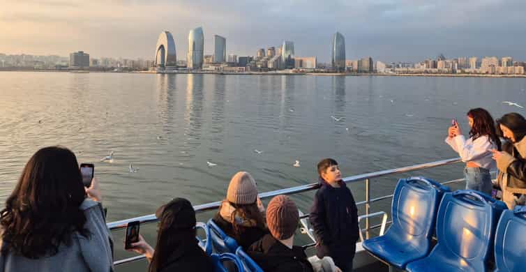 Baku: Caspian Sea Boat Tour with City Skyline Views photo 3