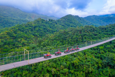 Puerto Vallarta: Jorullo Bridge ATV, Waterfall, Tequila Tour ATV Double Rider - Playa de Oro Meeting Point