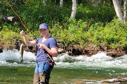 Anchorage: Full-day guided fly-fishing with Hotel Pickup