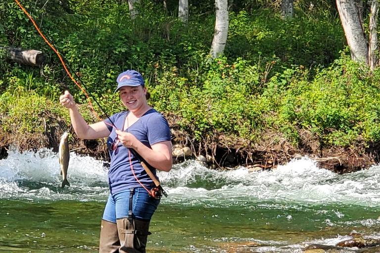 Anchorage: Full-day guided fly-fishing with Hotel Pickup