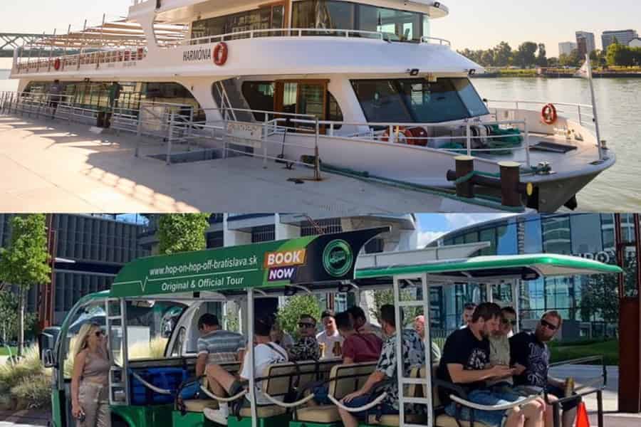 Bratislava: Hop-On/Hop-Off-Bustour Ganztagesticket. Foto: GetYourGuide Bratislava: Hop-On/Hop-Off-Bustour Ganztagesticket. Foto: GetYourGuide