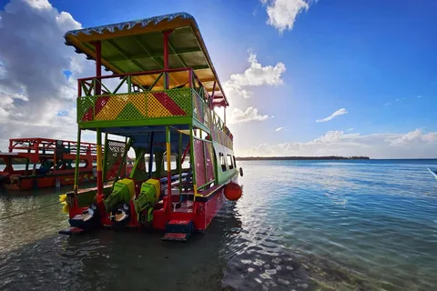 Tobago: Coral Reef Boat Tour with BBQ and Transfer
