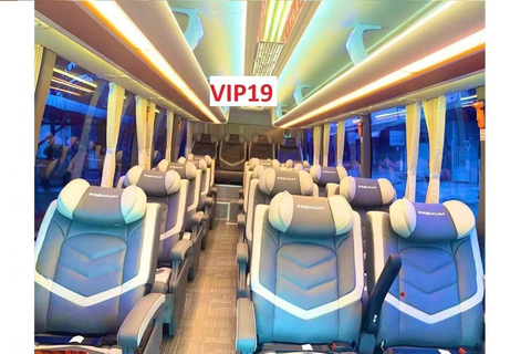 Ho Chi Minh to Mui Ne by Safe Friendly VIP Sleeper Bus Luxury Bus with 34 Beds