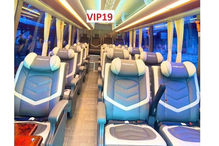 Ho Chi Minh to Mui Ne by Safe Friendly VIP Sleeper Bus Luxury Bus with 34 Beds