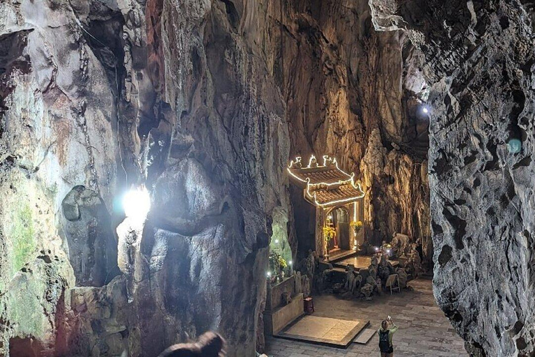 Singe MT-Enorme Dame Bouddha-Montagnes de marbre et grottes d&#039;Am PhuPrise en charge à Da Nang : Visite de l&#039;après-midi