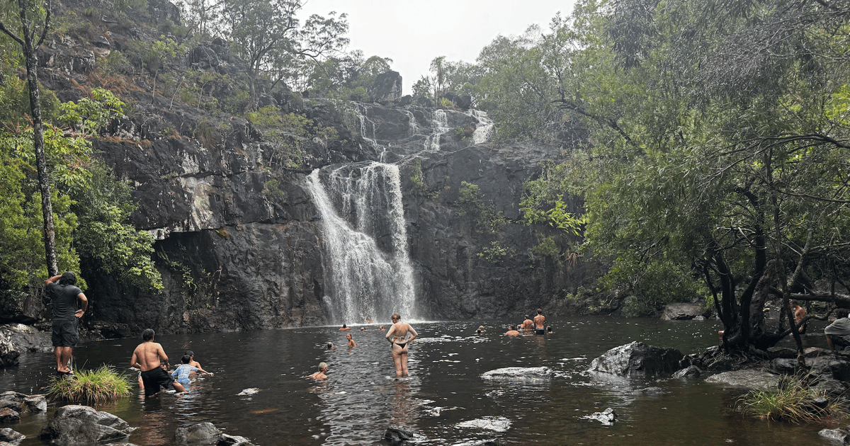 Cedar Creek Falls return shuttle. | GetYourGuide