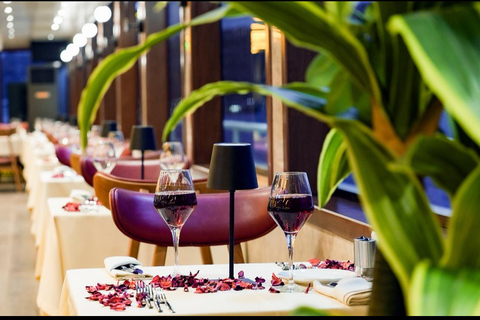 Istanbul:New Year's Eve Bosphorus Cruise with Dinner & Shows Window-Side Private Table For 2 w/hotel pickup and drop off