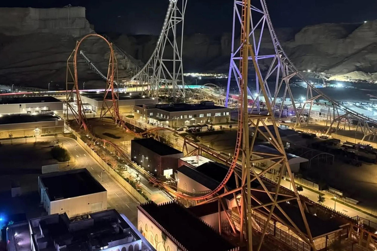 Qiddiya Six Flags Entry Tickets - Riyadh's Latest Attraction One-day combo ticket