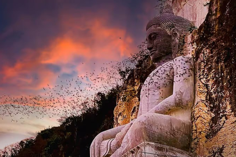 From Siem Reap to Battambang & Sunset at Bat Cave 1 day trip
