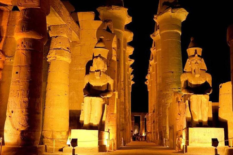 Biglietto QR per lo spettacolo di luci e suoni del Tempio di Karnak con trasferimento