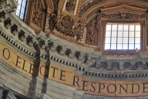 Rome: Sint-Pietersbasiliek, Pauselijke graftombes &amp; rondleiding door de koepelGroepsrondleiding in het Engels