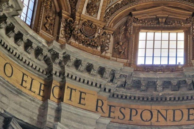 Rome : Basilique Saint-Pierre, tombeaux papaux et ascension du dômeVisite de groupe en anglais