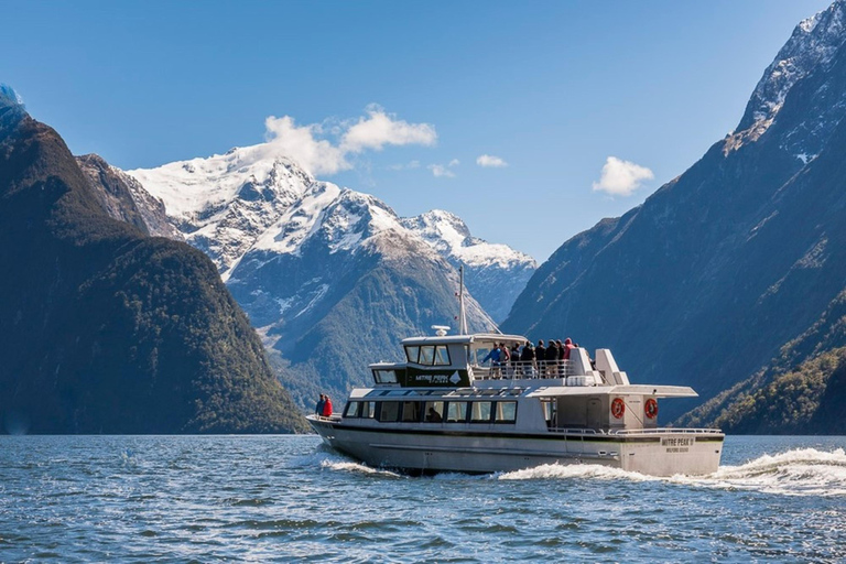 Queenstown : Croisière-hélicoptère dans le Milford Sound