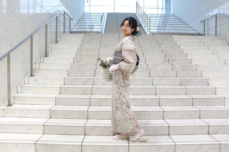 Osaka: Experiência tradicional de aluguel de quimono na WARGOPlano padrão de quimono/Yukata