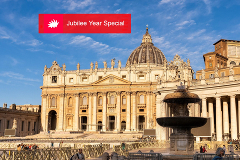 Rome: St Peter's Basilica Express Tour, Grottoes & Holy Door St. Peter's Basilica: 2.5 Hour Guided Tour + Dome Climb