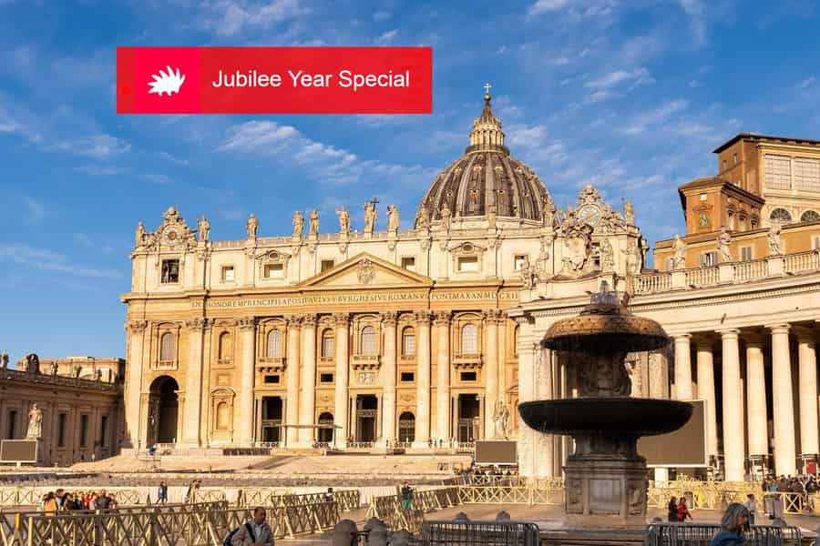 Rom: St. Peter's Basilica Express Tour, Grotten & Heilige Pforte. Foto: GetYourGuide