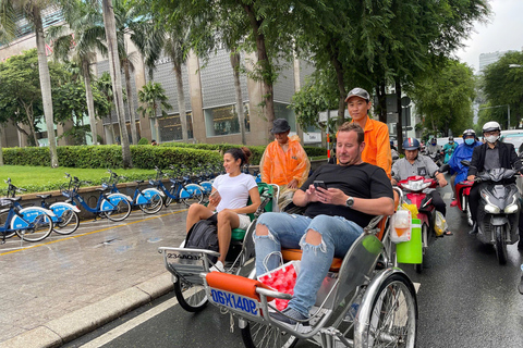 Passeio turístico privado pela cidade de Ho Chi Minh em bicicleta