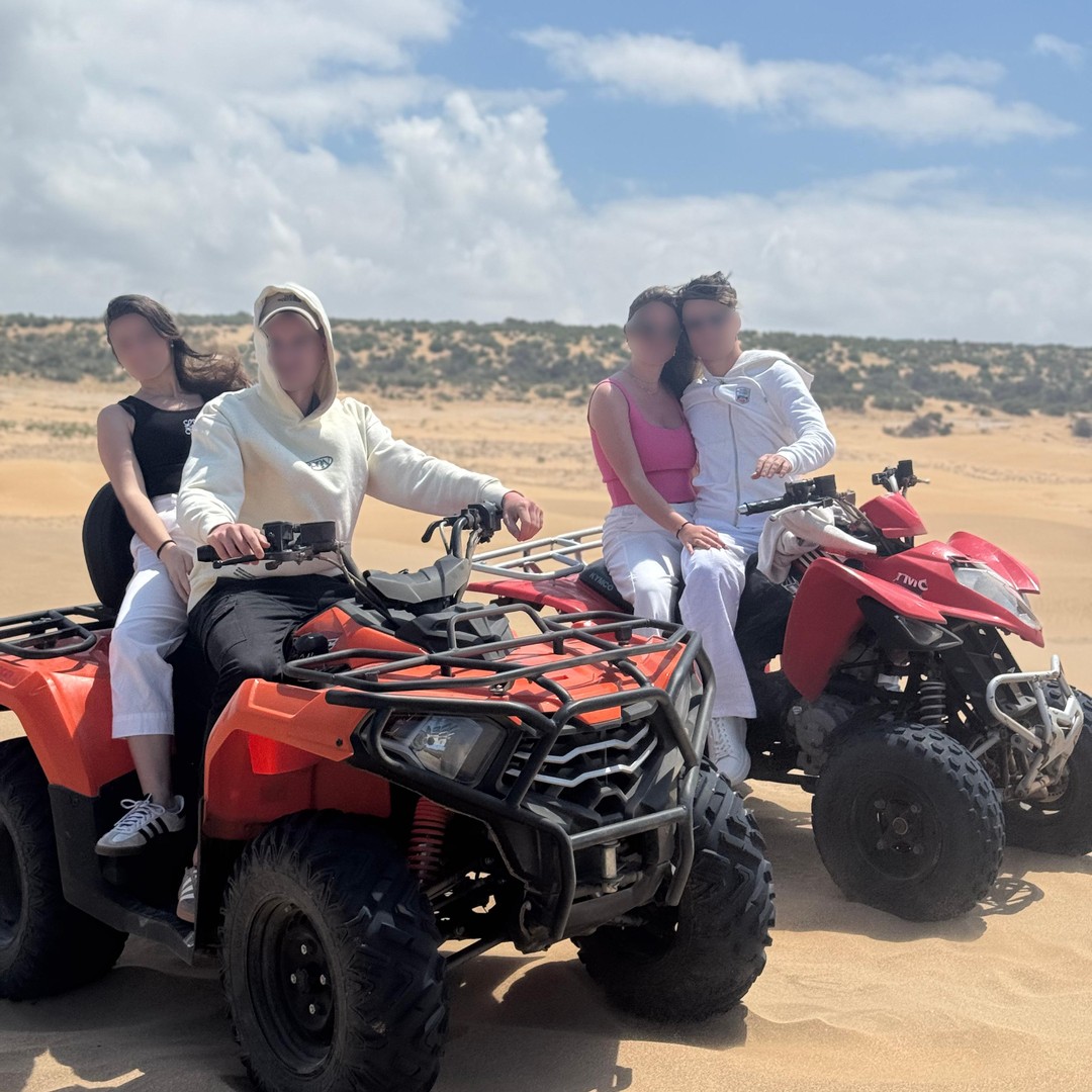 2-stündige Quadfahrt am Strand von Essaouira