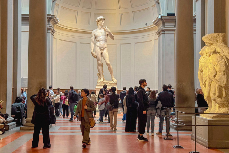 佛罗伦萨：学院美术馆 + 大卫雕像入场券 + Agudio 导览应用程序