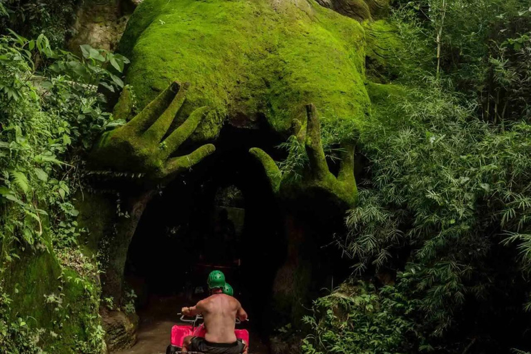 Ubud: Quad ATV Gorilla Cave, Legong Tunnel & Mud Adventure Single ATV - 50 Minutes (Meeting Point)