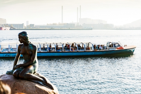 Kopenhaga: wycieczka autobusem wycieczkowym i rejs łodziąAutobus i łódź wskakuj/wyskakuj