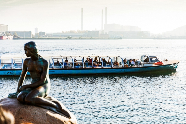 Kopenhaga: wycieczka autobusem wycieczkowym i rejs łodziąAutobus i łódź wskakuj/wyskakuj