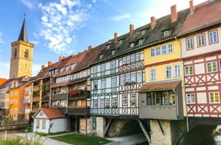Erfurt: Mit dem Brückenkrämer unterwegs. Rundgang mit Jubiläums-Verkostung.