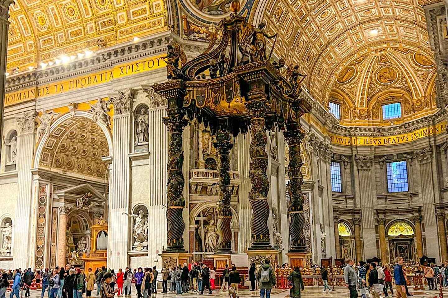 Rome:St.Peter’s Basilica,La Pietà,Papal Tombs Tour With Dome