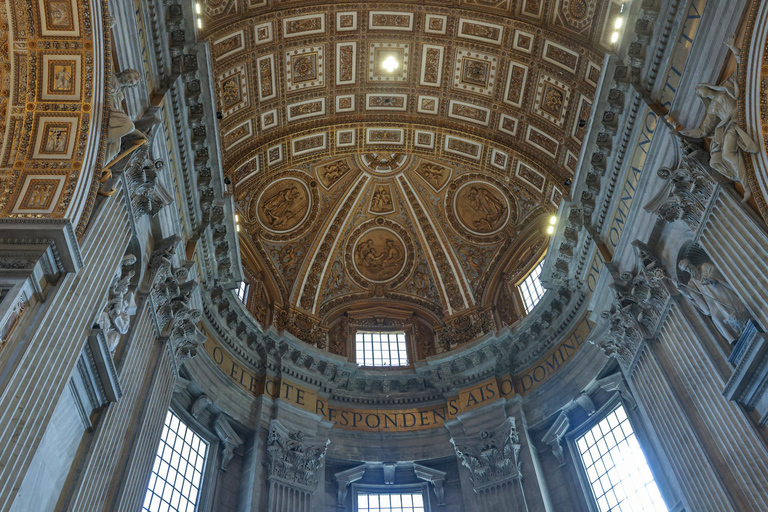 Rome: St. Peter’s Basilica & Underground Tombs Tour Group Tour in French