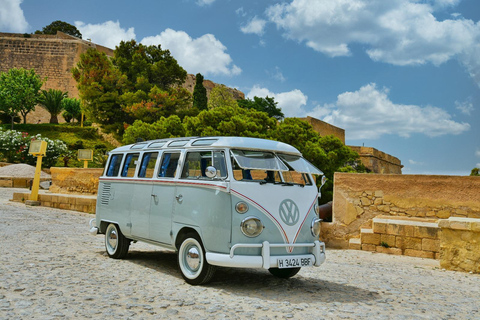 Vintage Tour durch Alicante in echten Kombi T1 Vans