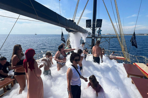 Side: Pirate Boat to Dolphin Island for Families with Kids